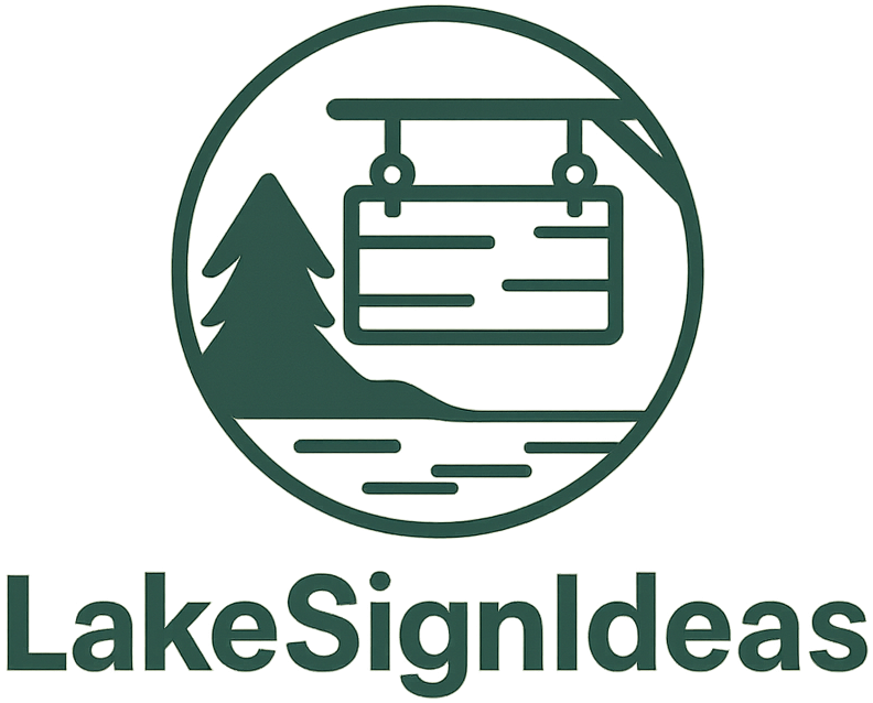 Lake House Decor & Custom Signs